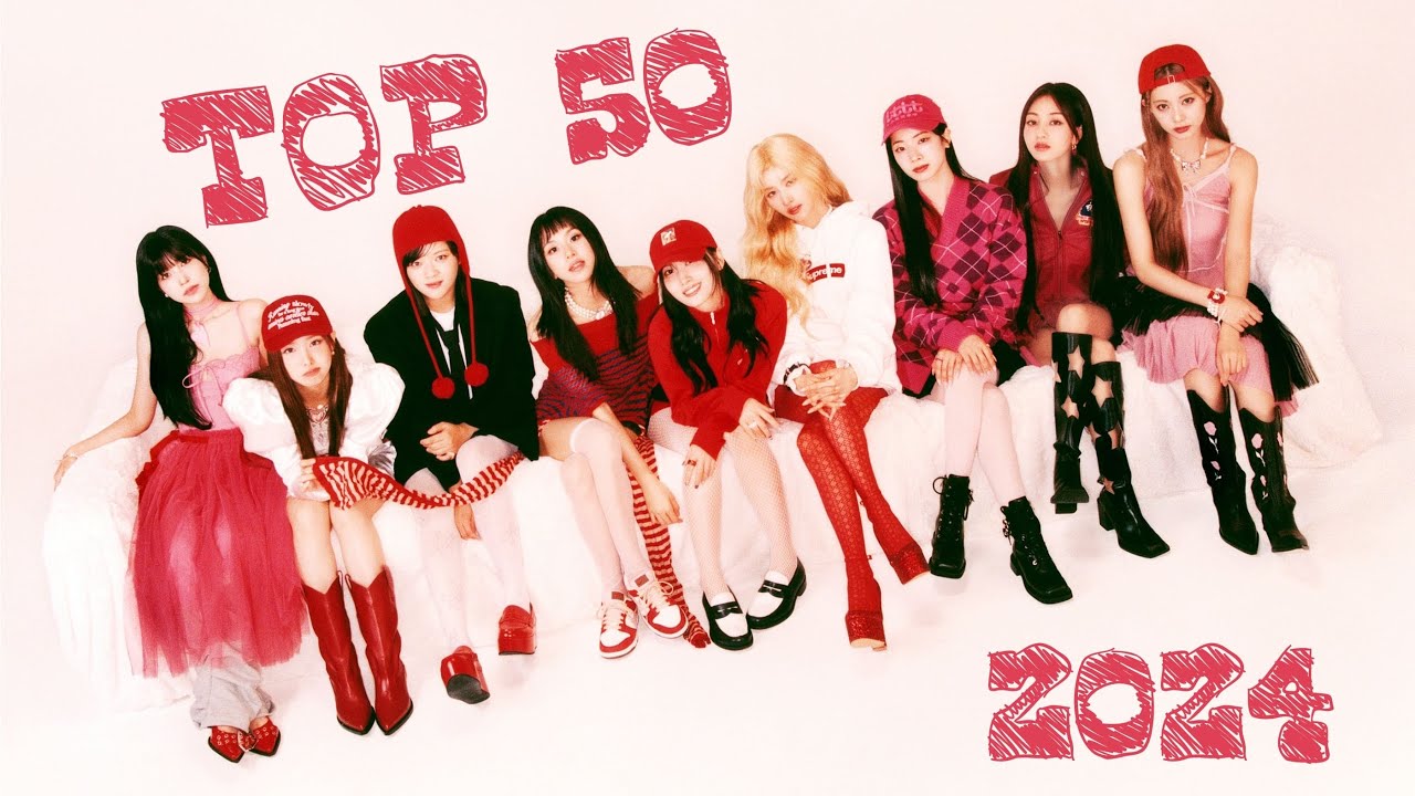 Top 50 músicas de kpop de 2024