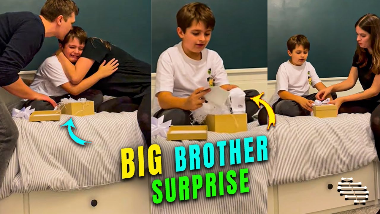 Parents Surprise Their Son That He’s Going to Be a Big Brother