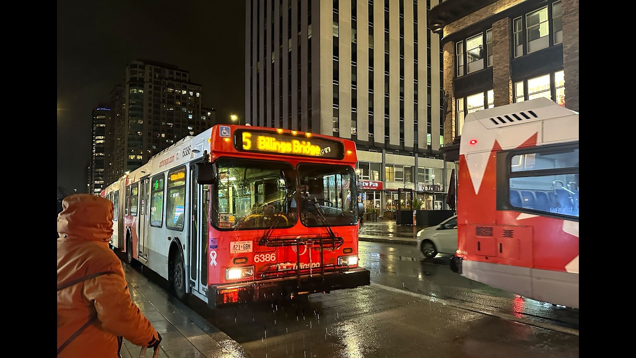 OC Transpo: 2008 New Flyer D60LF - 6386