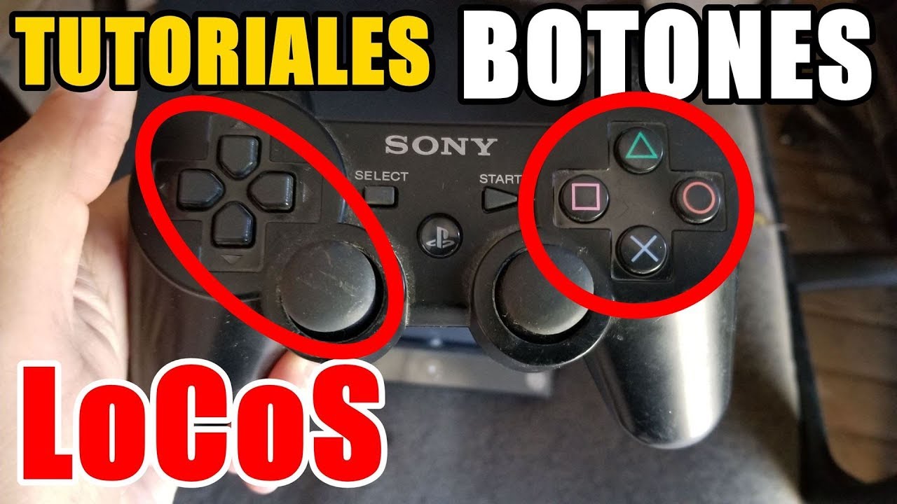 Tutoriales - Como Reparar un Control de PS3 Botones Locos que se PRESIONAN SOLOS
