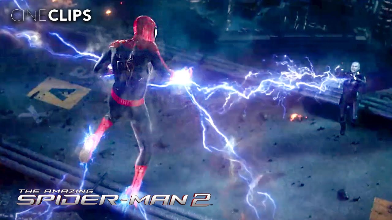 The Amazing Spider-Man 2 | Spider-Man vs Electro: Final Fight  | CineClips