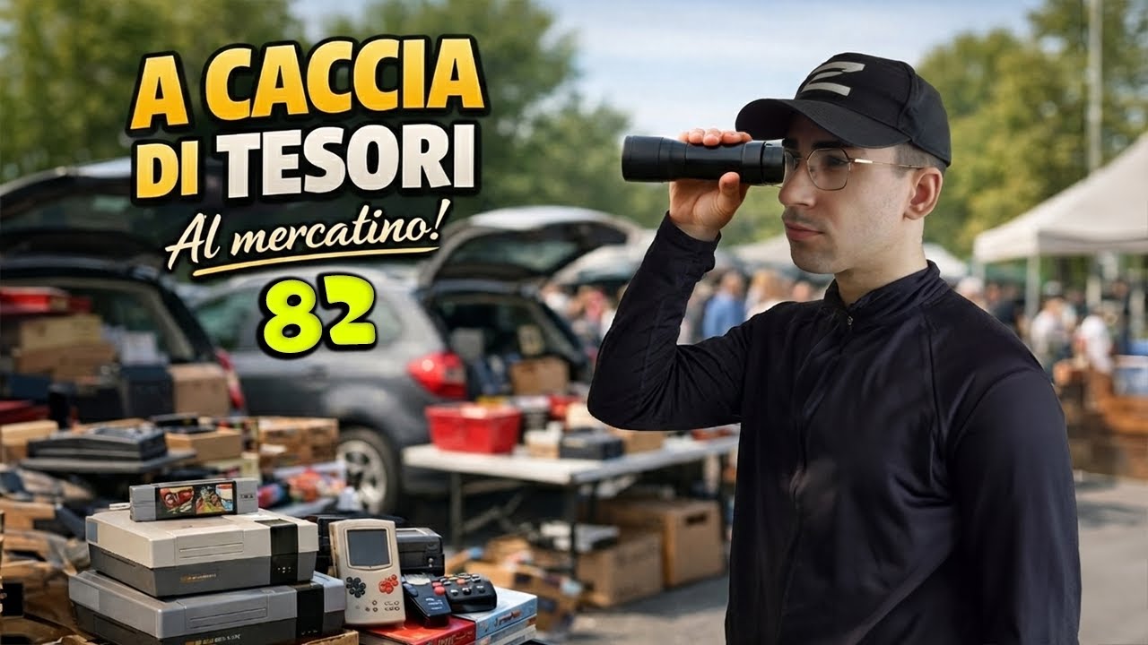 Alla RICERCA di TESORI al MERCATINO! E82