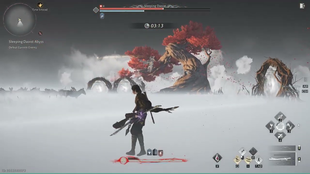 Where Winds Meet Sleeping Daoist Abyss | No Hit Run