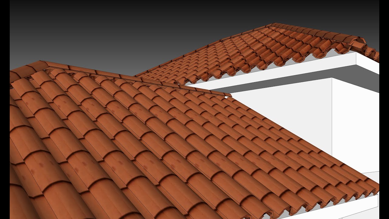 Crear techos inclinados- tejado en SketchUp utilizando Instant Roof + 1001 Bit #shorts #architecture