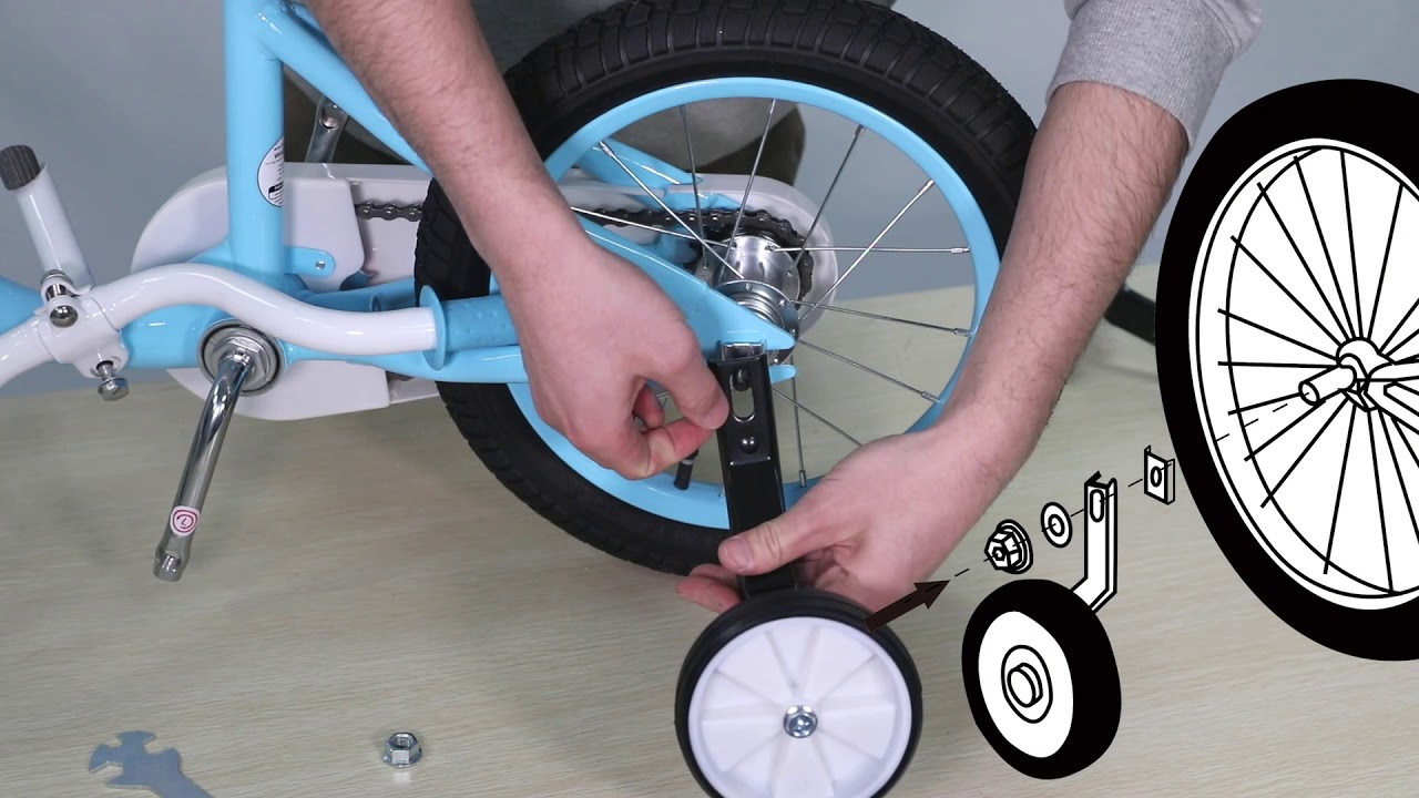 CYCMOTO Bike Training Wheels Assemly Guide