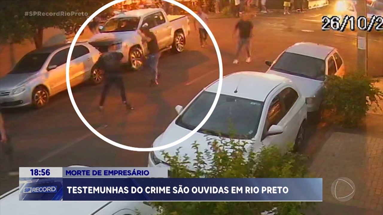 Testemunhas do crime de morte de empres&aacute;rio s&atilde;o ouvidas em rio preto