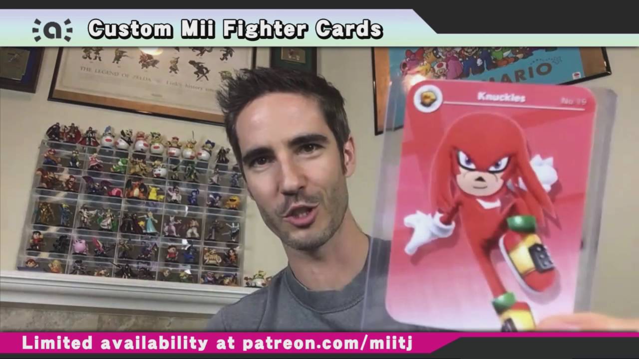 #16 - Mii V Mii - Custom Knuckles amiibo Card