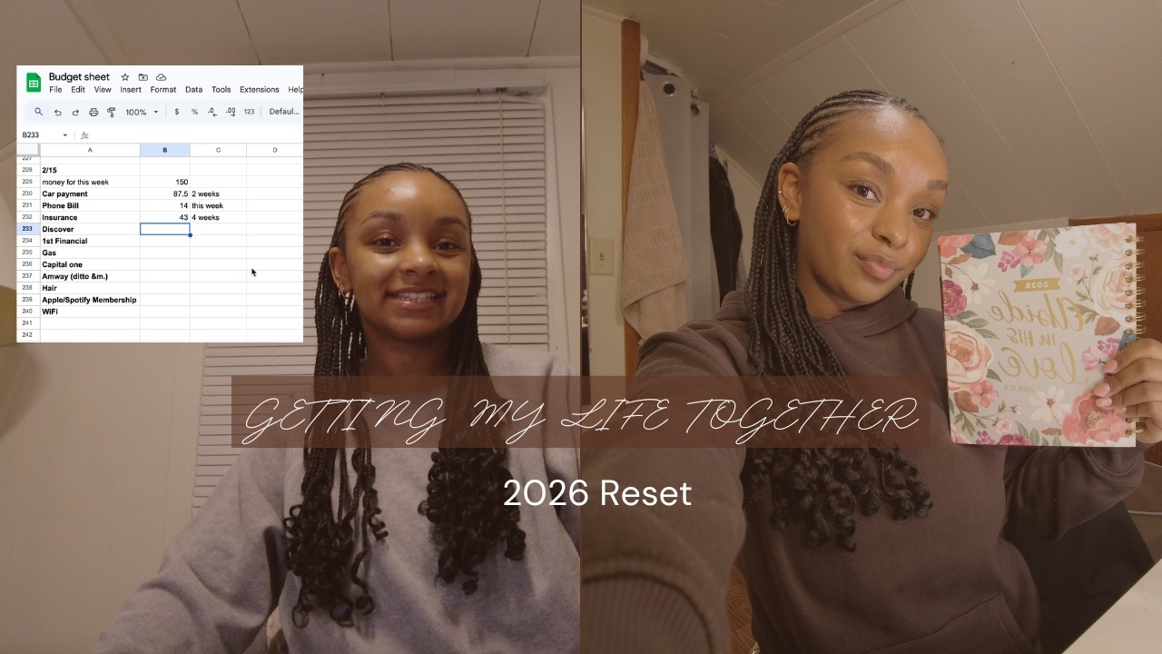 Getting My Life Together 📒 Budgeting, Bills & My 2026 Planner System