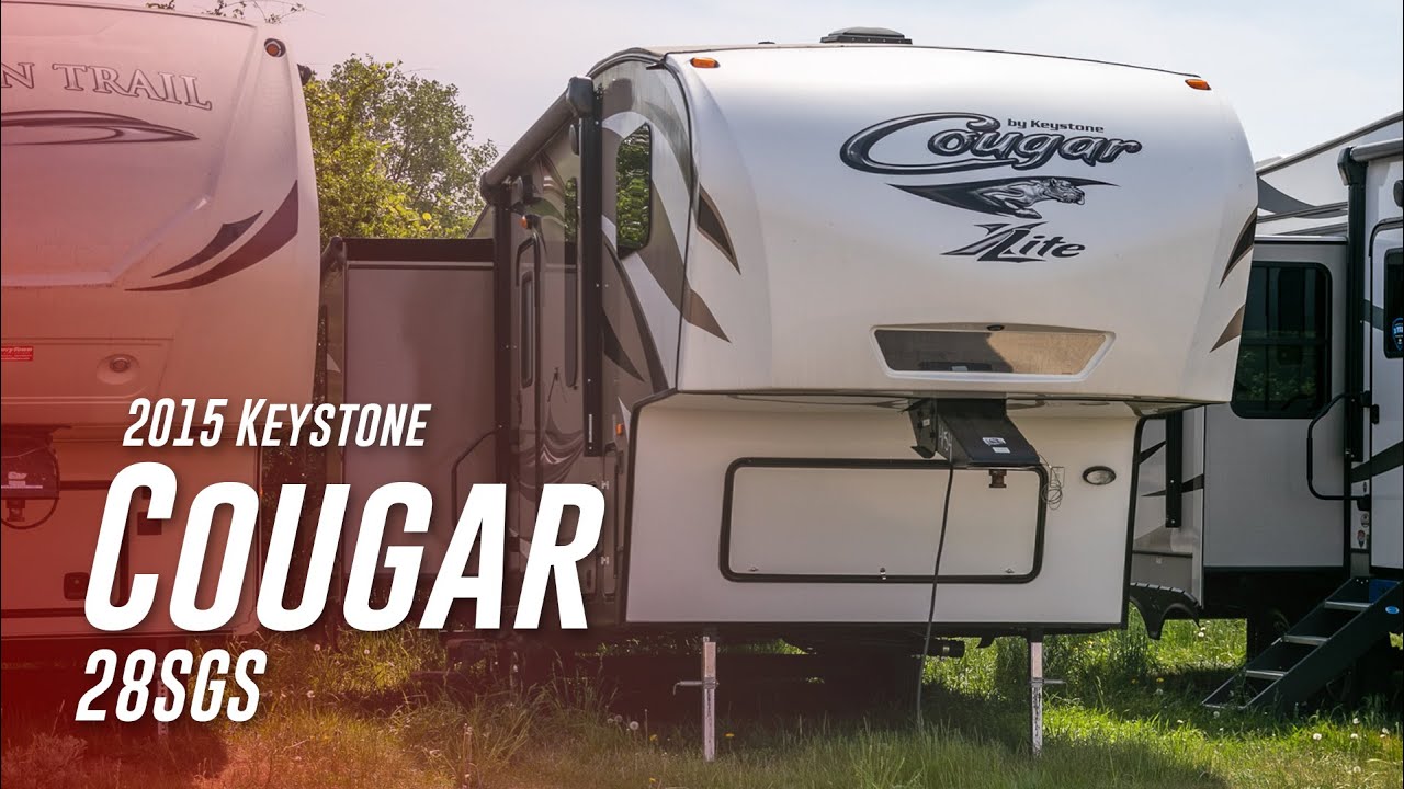 USED 2015 Keystone Cougar 28SGS