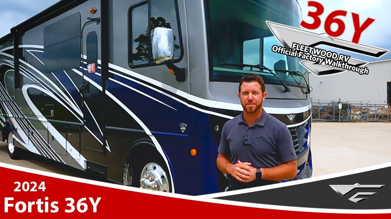 * 2 Bedrooms !! *  '24 Fleetwood Fortis 36Y - Official Factory Walkthrough !!!!