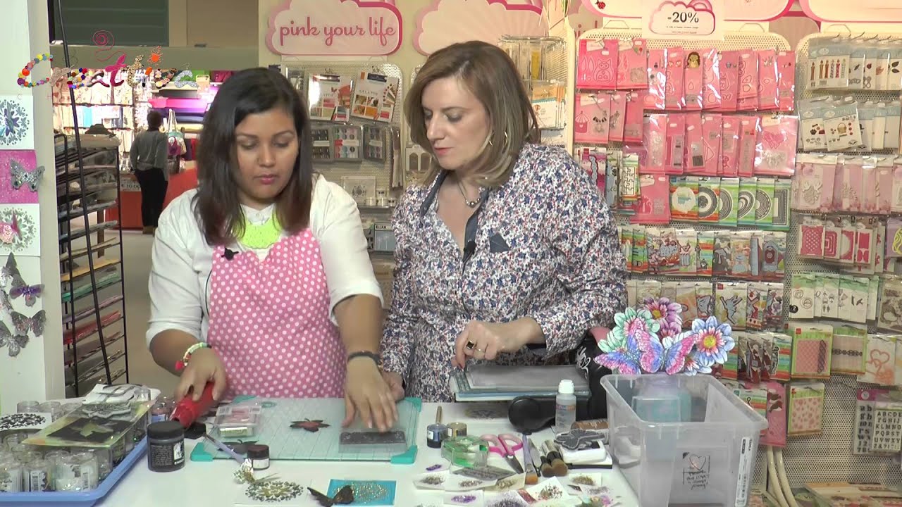 Video #CreattivaChannel - Encrusted Jewel Technique