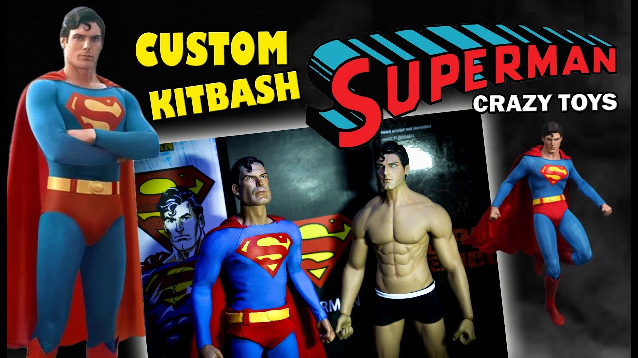 KITBASH: Superman Crazy Toys - Phicen/TBLeague M33 Body