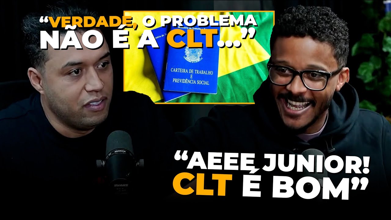 TRABALHISTA CONVENCE JUNIOR CHAD QUE CLT &Eacute; UMA COISA BOA E TEM QUE CONTINUAR EXISTINDO