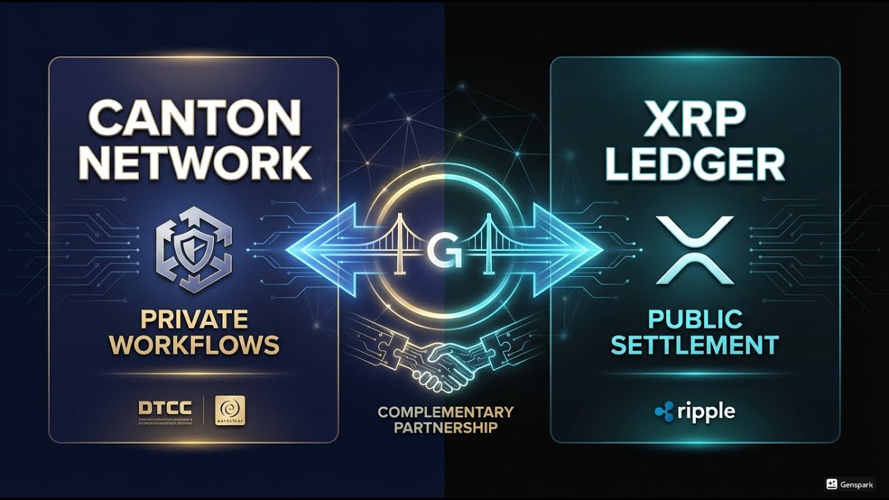 Part 2: Why Canton & XRP Aren't Competing Everyone Gets This WRONG Complementary Infrastructure #xrp