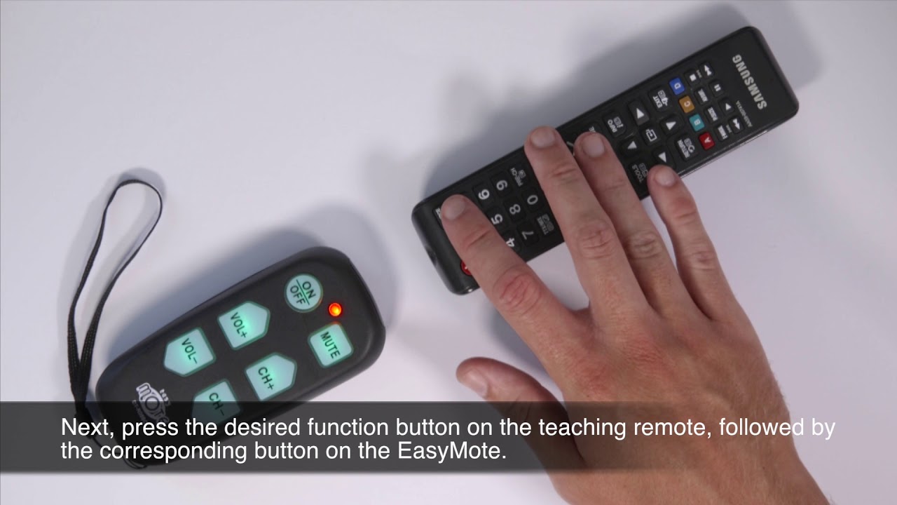 How to program the EasyMote TV Remote by Continu.us