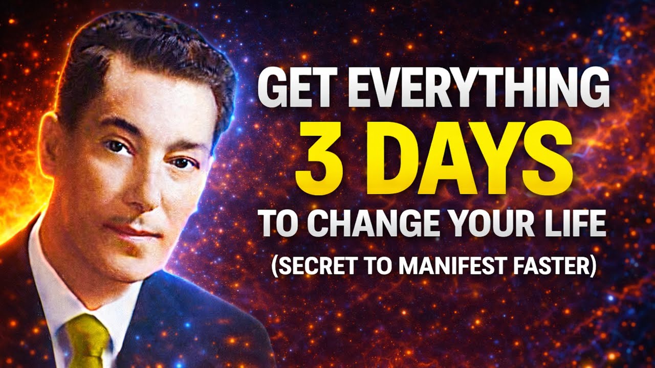 Change Your Life In just 3 Days By Speaking To You - Neville Goddard