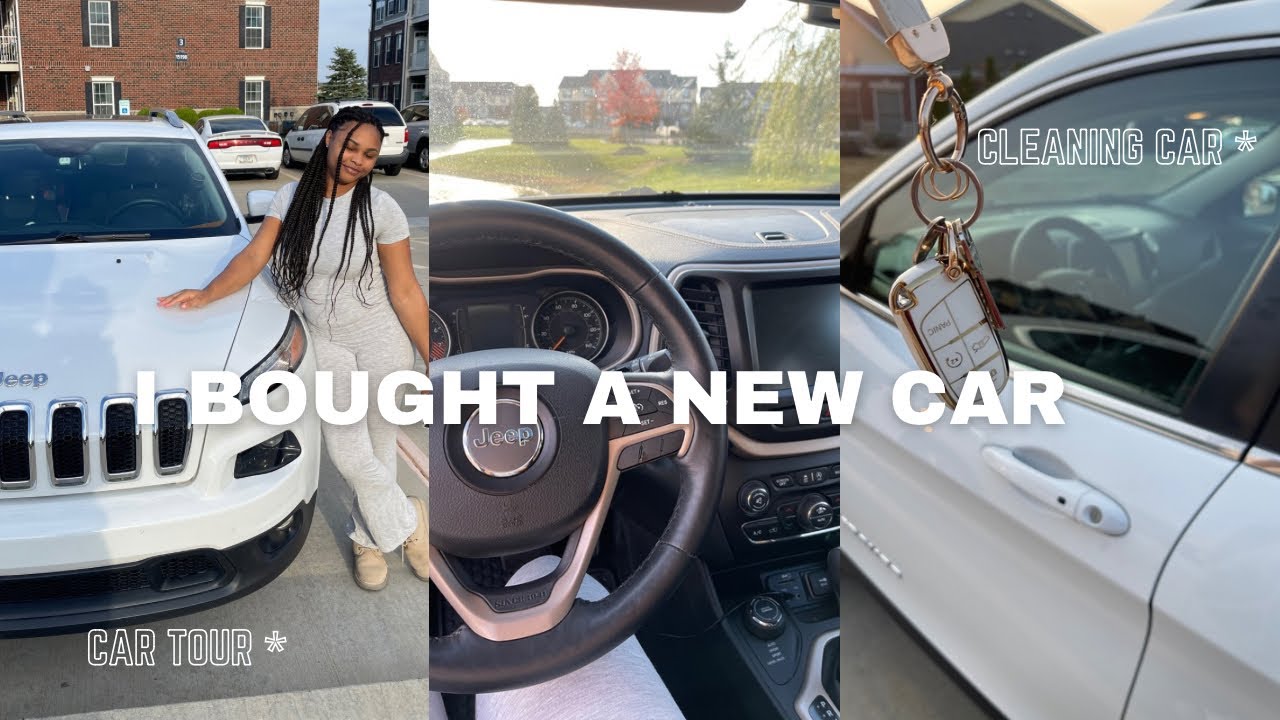 MY NEW MOM CAR | Clean with me + Car tour | JEEP CHEROKEE