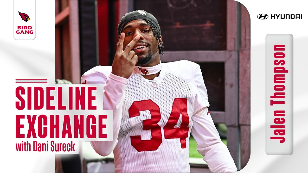 Jalen Thompson at Joint Practice with the Minnesota Vikings  | Arizona Cardinals Sideline Exchange