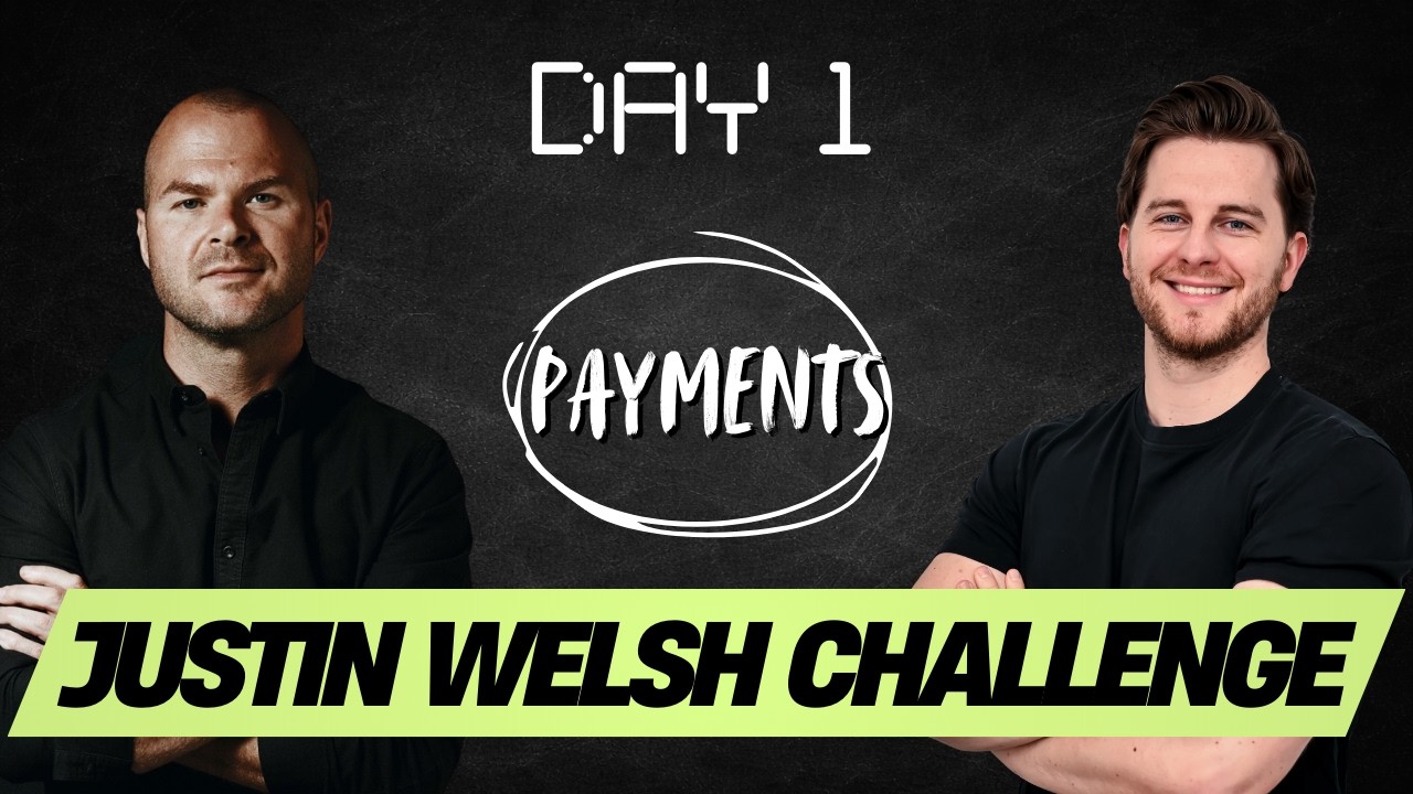 Day 1: Payments | How Justin Welsh Would Build A Business From Scratch On Kajabi