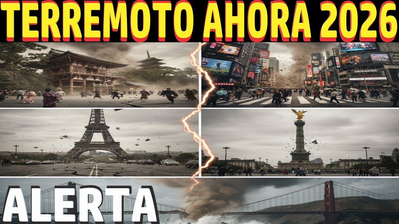 TERREMOTO AHORA AVISO URGENTE A ESTOS PA&Iacute;SES VIENE EL GRANDE