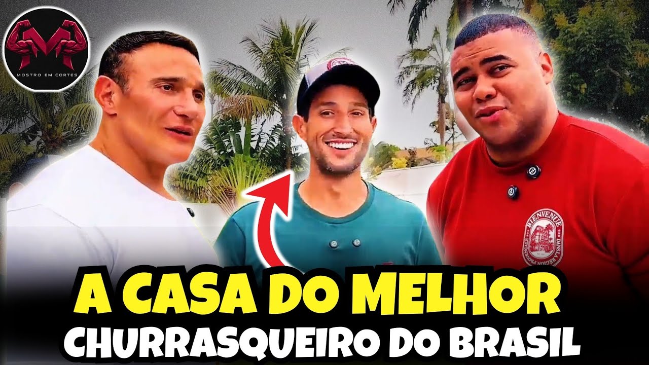 Bitelo e Giga Conhecem a Casa do Melhor Churrasqueiro do Brasil