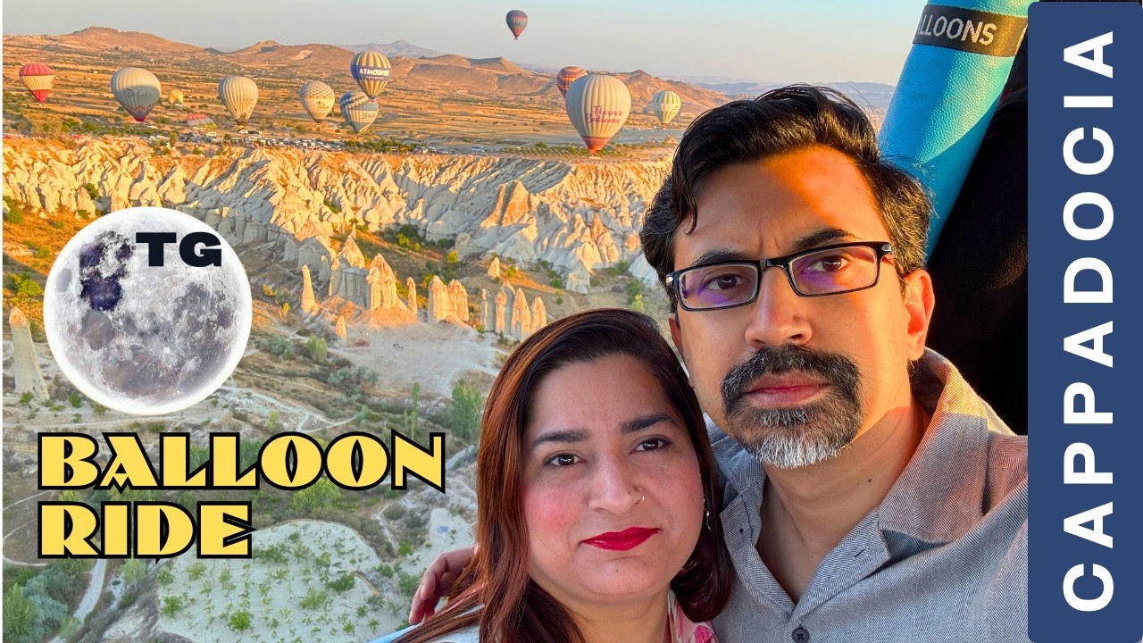 Cappadocia Balloon Ride Turkey | Sunrise Views of Valley of Love | Air View