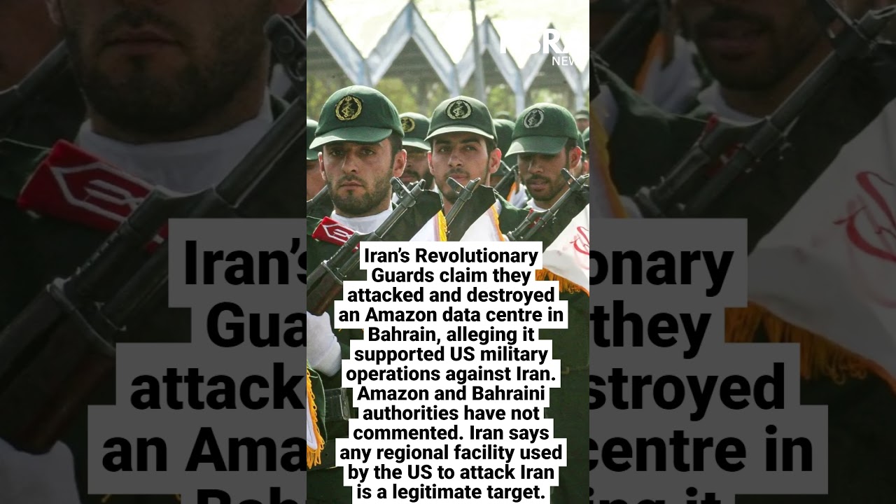 Iran Claims Attack on Amazon Data Centre in Bahrain #shorts #breakingnews #iran #usa