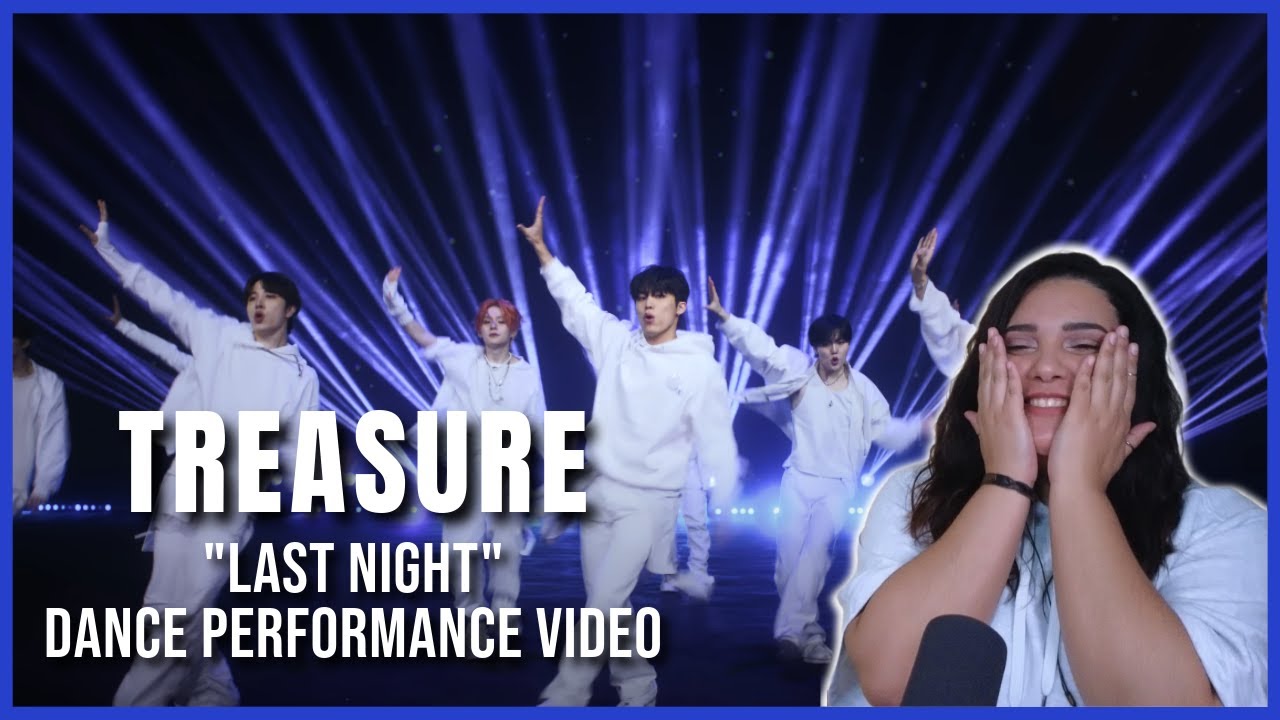 Their Faces! 😍 Reacting to TREASURE - &lsquo;LAST NIGHT' DANCE PERFORMANCE VIDEO | AmmyXDee