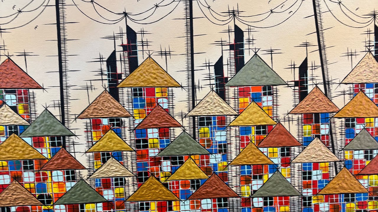 Mix paintings sa MOA ang gaganda 