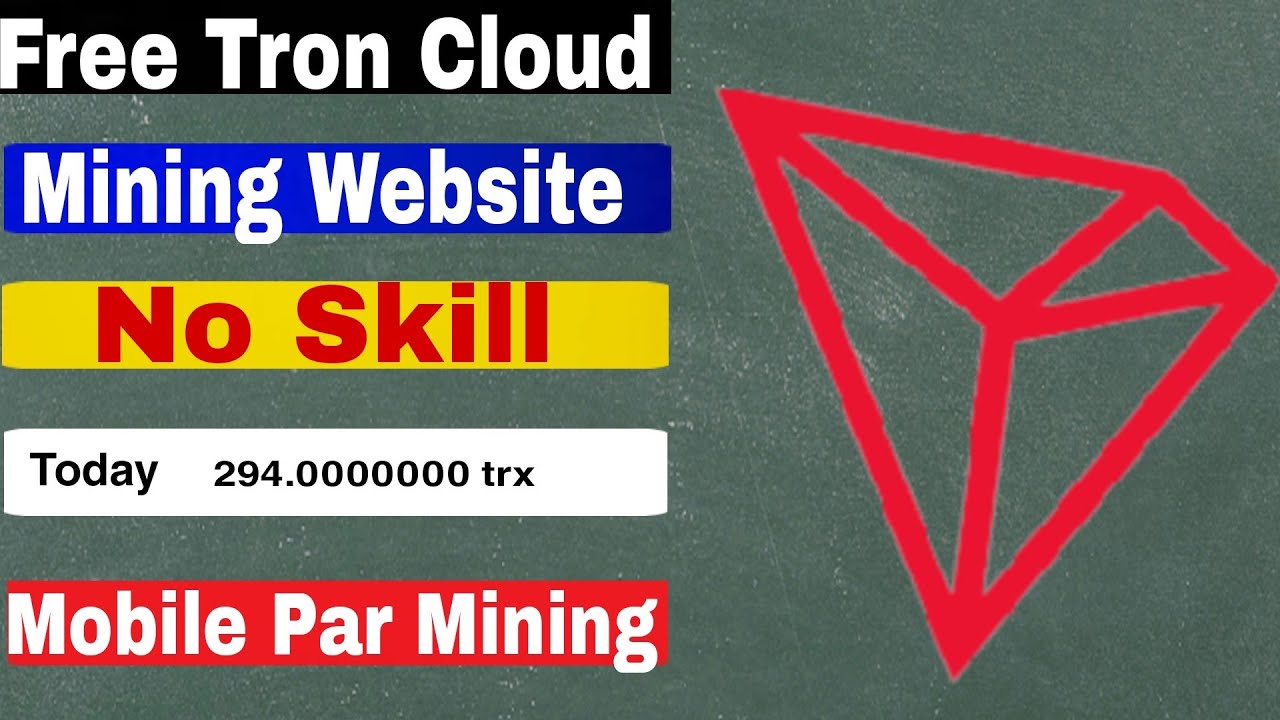 Free Tron Cloud Mining Website || Free Withdraw Start Mining from mobile ||