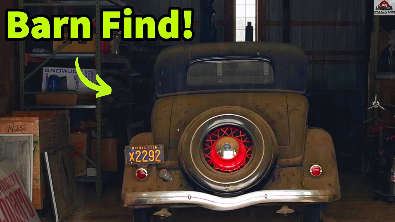 Here's how a '33 Ford Coupe is DIFFERENT than a 1934 FORD - Barn Find