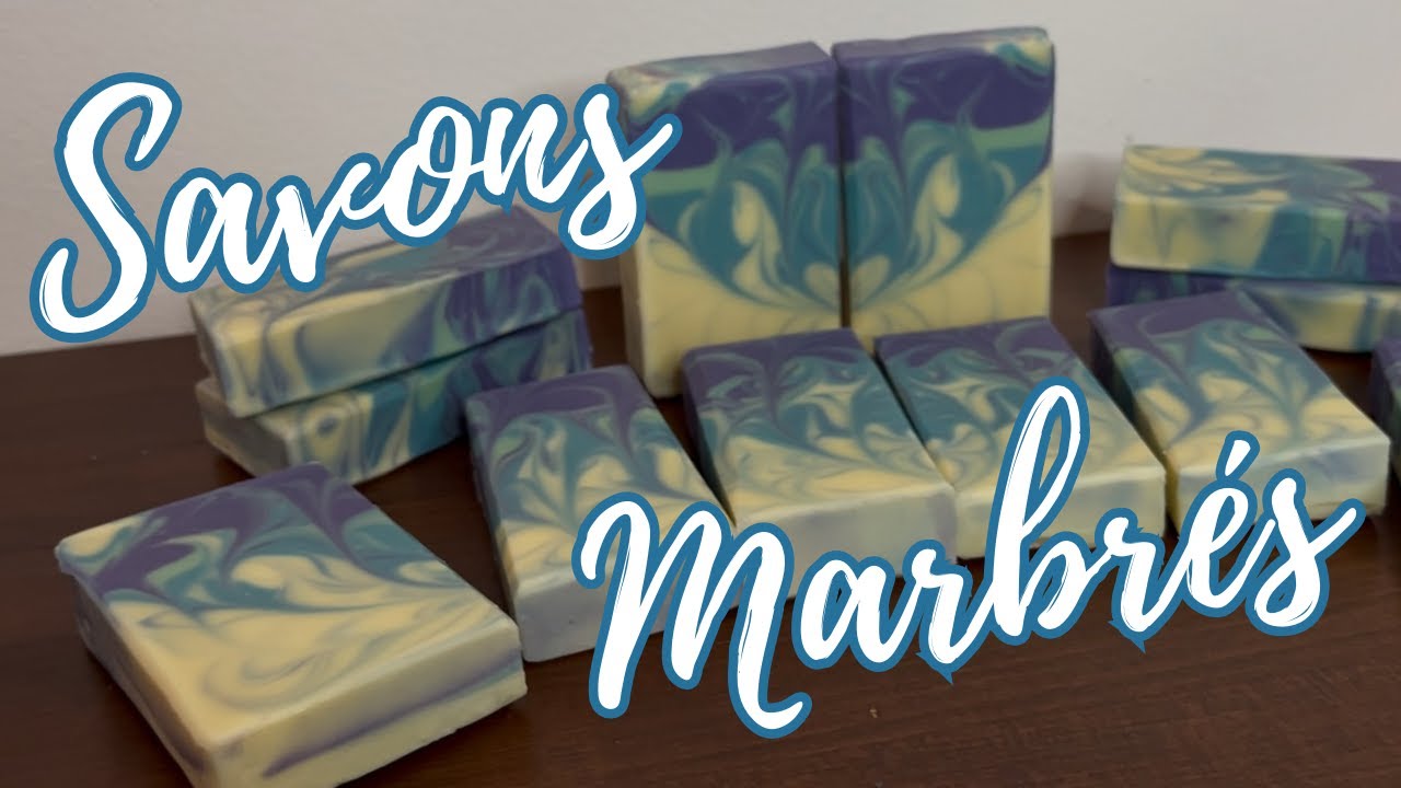 TUTO SAVON - Marbrage à la baguette