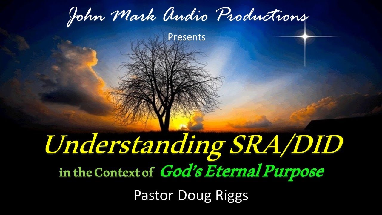 Understanding SRA/DID in the Context of God's Eternal Purpose