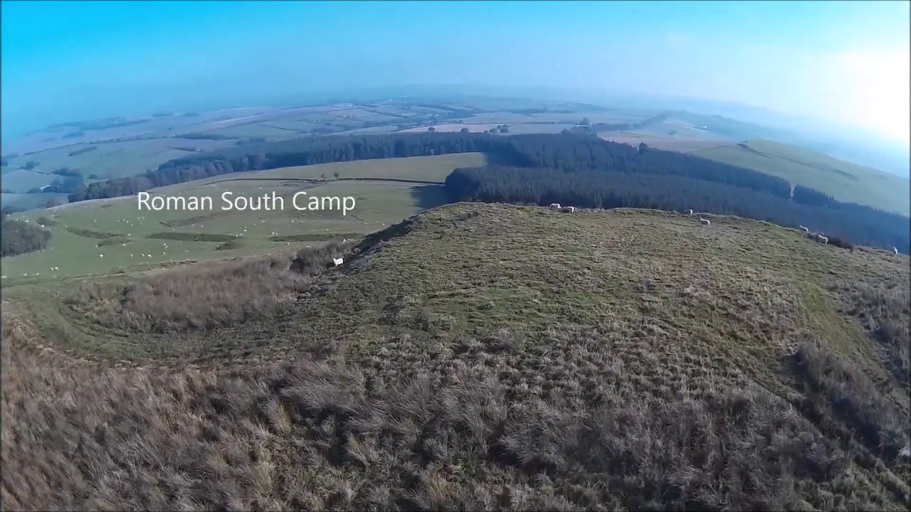 Burnswark Hilltop from above