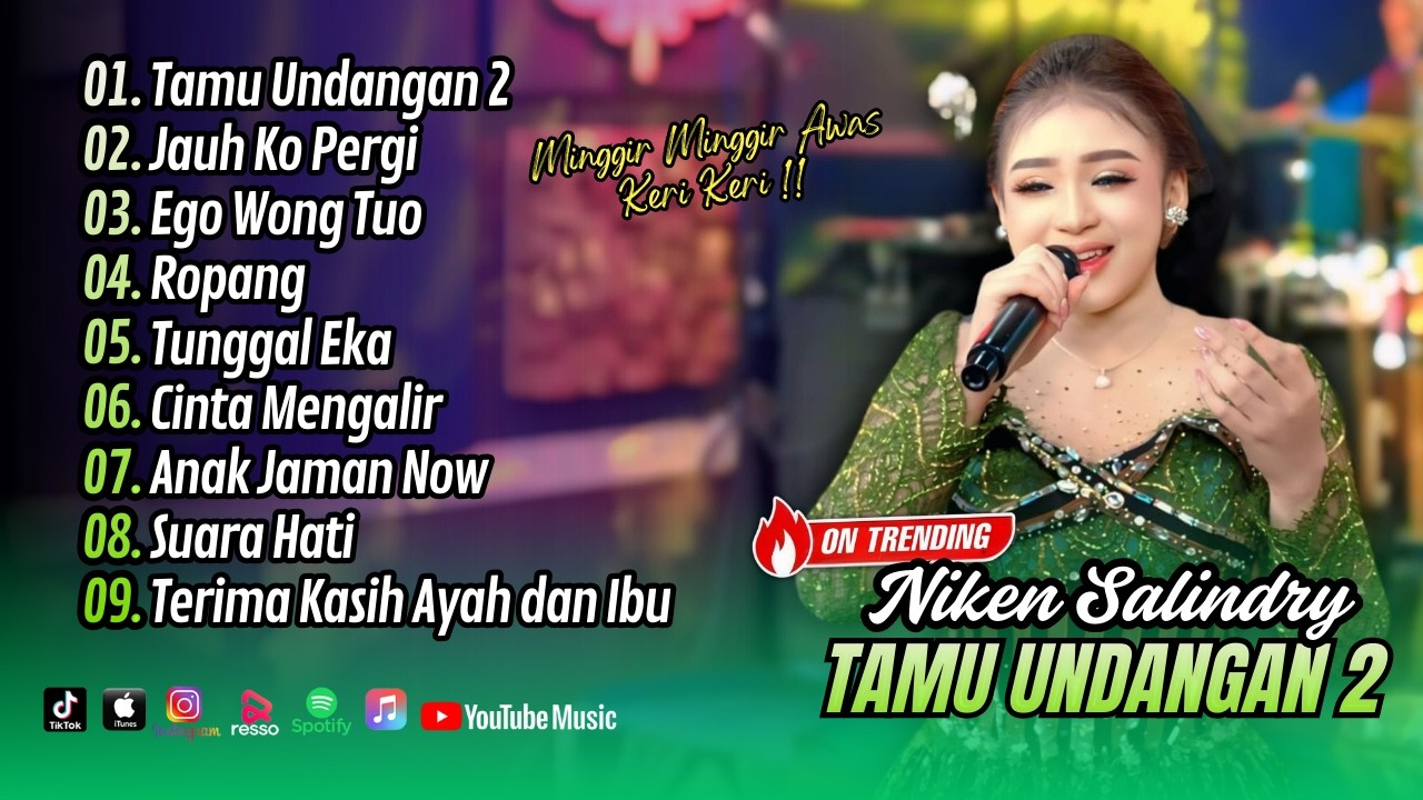TAMU UNDANGAN 2 - Niken Salindry | JAUH KO PERGI (SA CERITAKAN PADA BINTANG) || FULL ALBUM DANGDUT