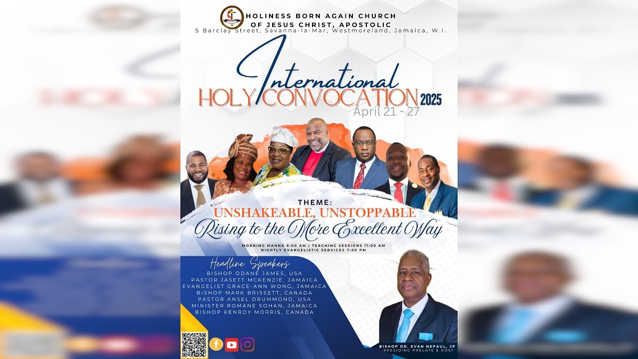 HBAC - Holy Convocation 2025 - Night 1 - Bishop Dr. Odane James