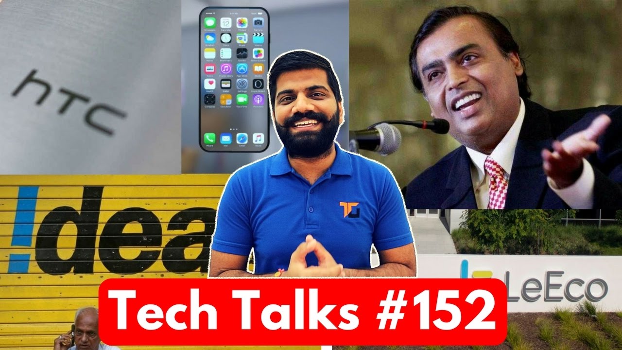 Tech Talks #152 - Jio Free till July, AirTel Fake Ad, S8 Security Issue, Idea 1GB Daily, HTC U