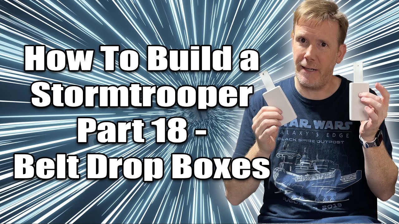 How to Build a Screen Accurate Stormtrooper Costume  - Belt Drop Bozes