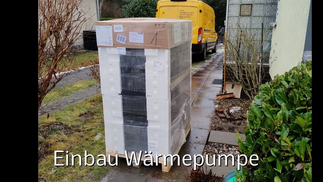 Einbau Wärmepumpe