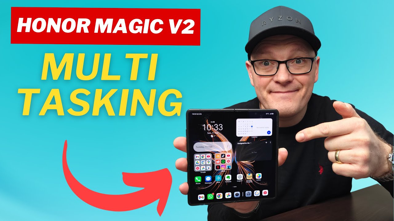 Руководство по многозадачности Honor Magic V2: повысьте свою продуктивность! 📈📱