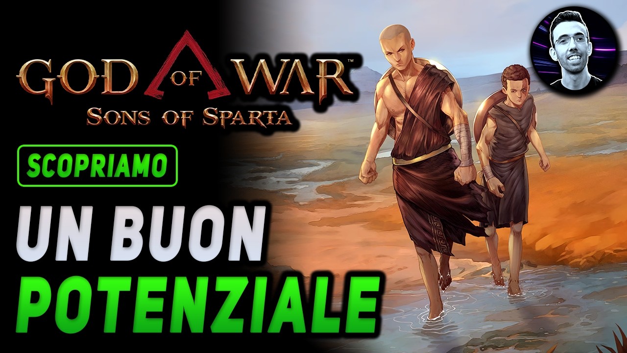 GOD OF WAR SONS OF SPARTA | UN BUON POTENZIALE | Gameplay ITA
