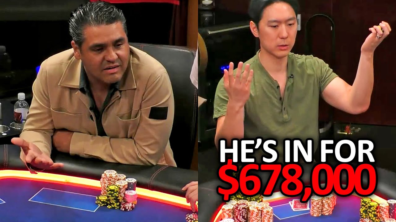 Absolute TERROR For Luda Chris In SUPER HIGH STAKES Session 