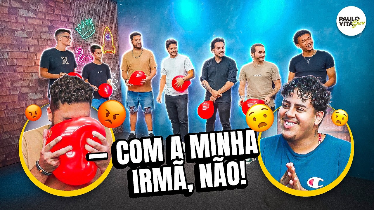 IRMÃOS furam o balão e escolhem DATE DAS IRMÃS