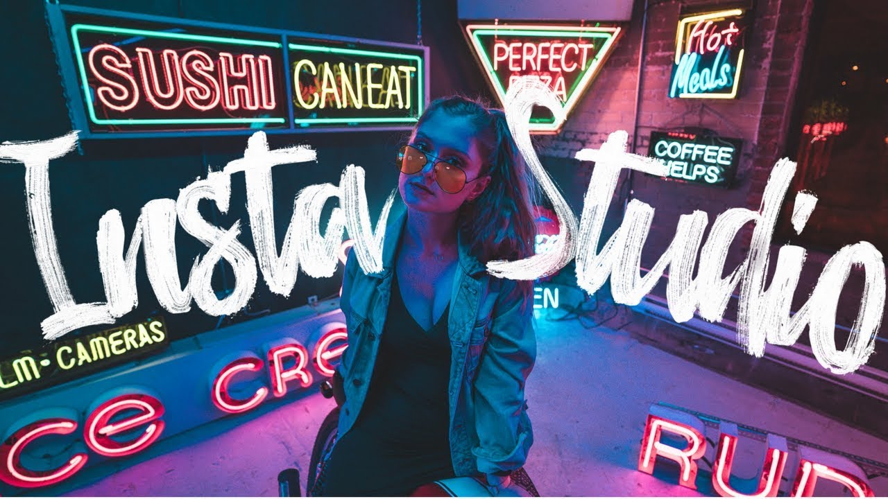 The ultimate NEON photography studio tour