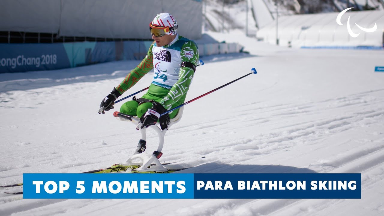 The Top Para Biathlon Moments at Pyeongchang 2018 ⛷ | Paralympic Games