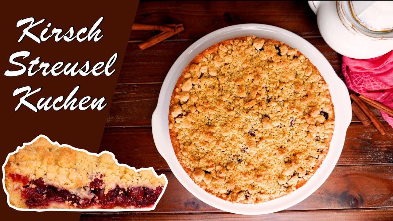 Kirsch Streuselkuchen | wie bei Oma