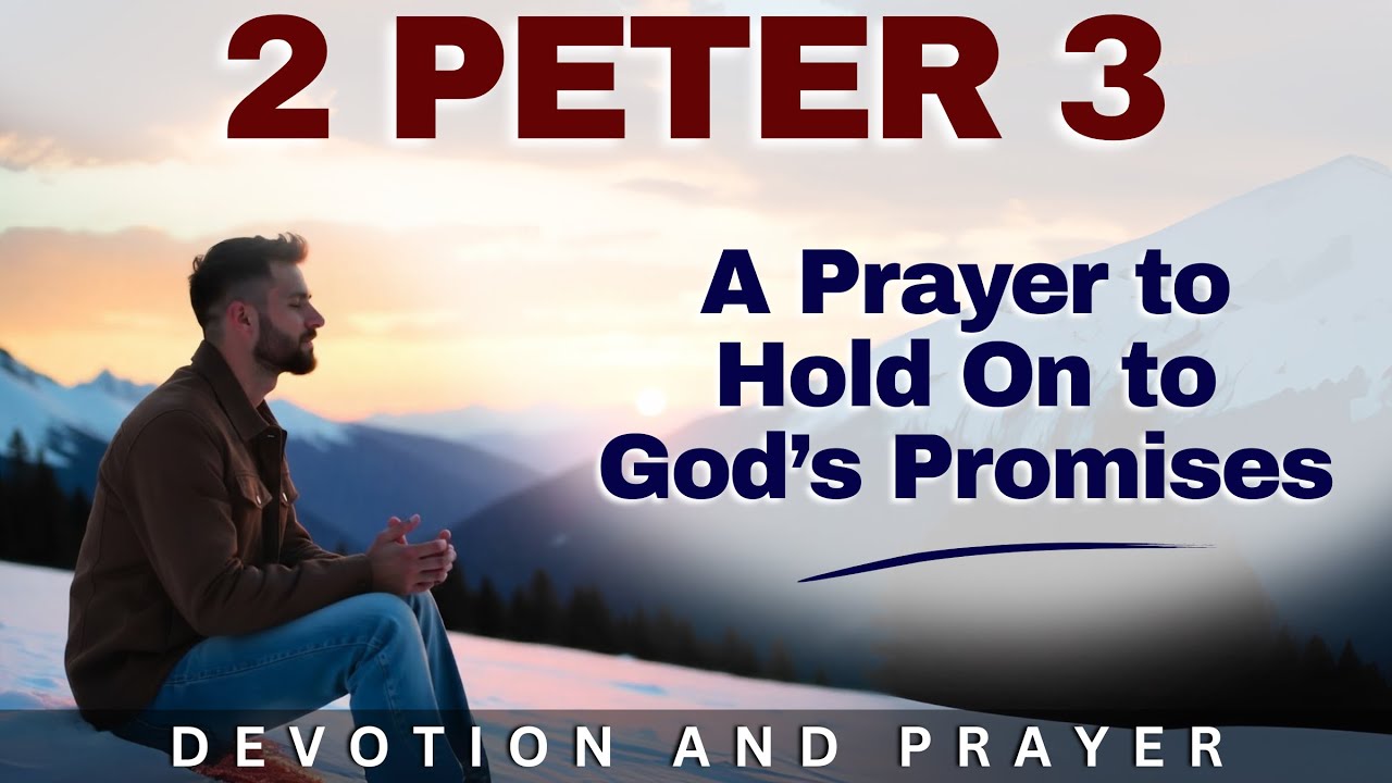 «Господь не медлит исполнением обещаний» | 2 Петра 3:9 Молитва о том, чтобы держаться Божьих обещ...