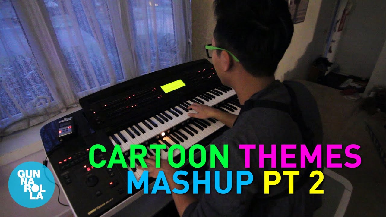 80's Cartoon Theme Songs Mashup (Yamaha Electone)