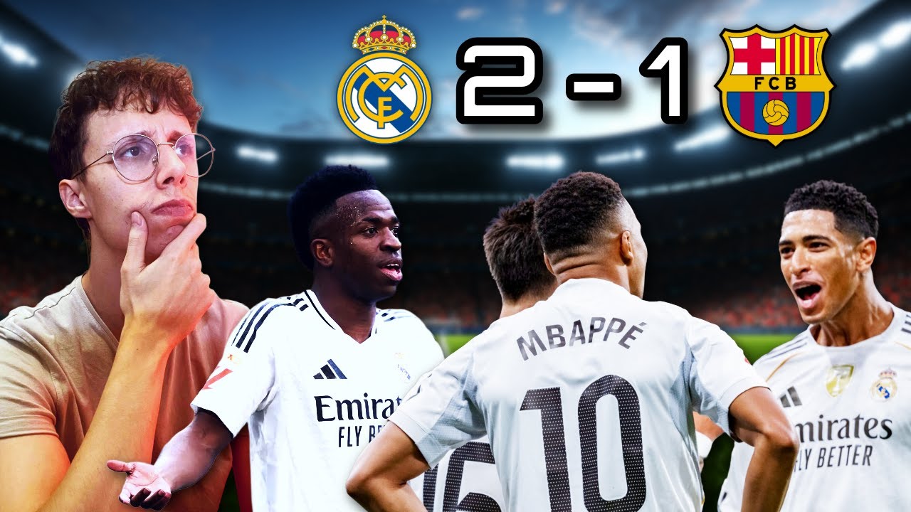 REAL MADRID VENCE O EL CLASSICO!! | REAL MADRID 2 - 1 BARCELONA