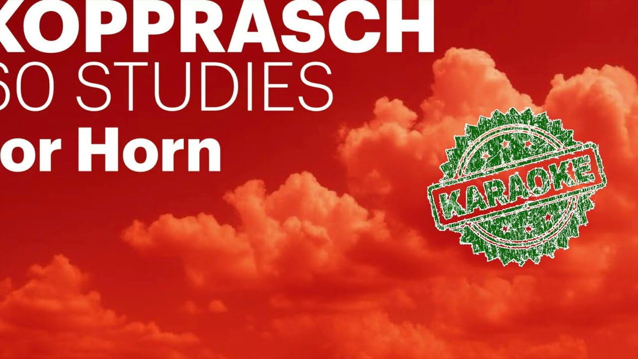 KOPPRASCH  12. Allegro moderato.  PLAY-ALONG in C